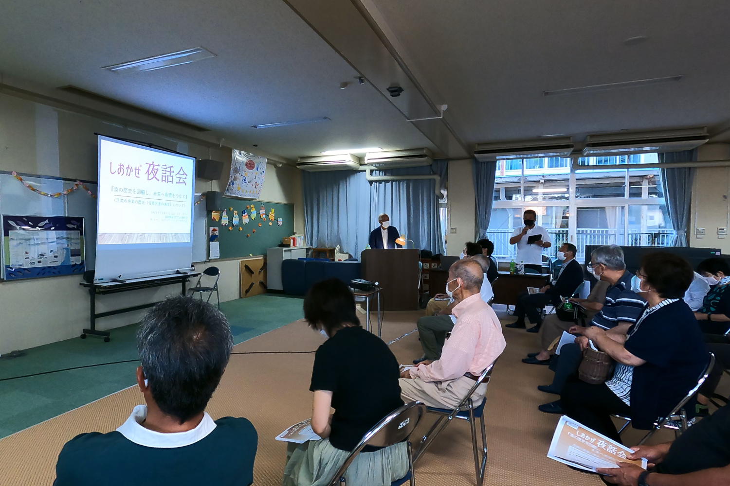 2回目夜話会の写真